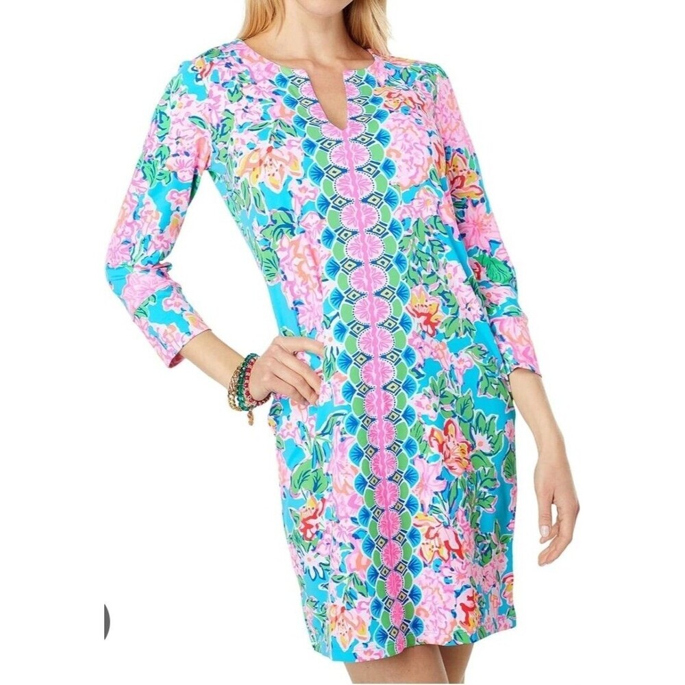 Lilly Pulitzer ChillyLilly  dress -  sleeve 3/4